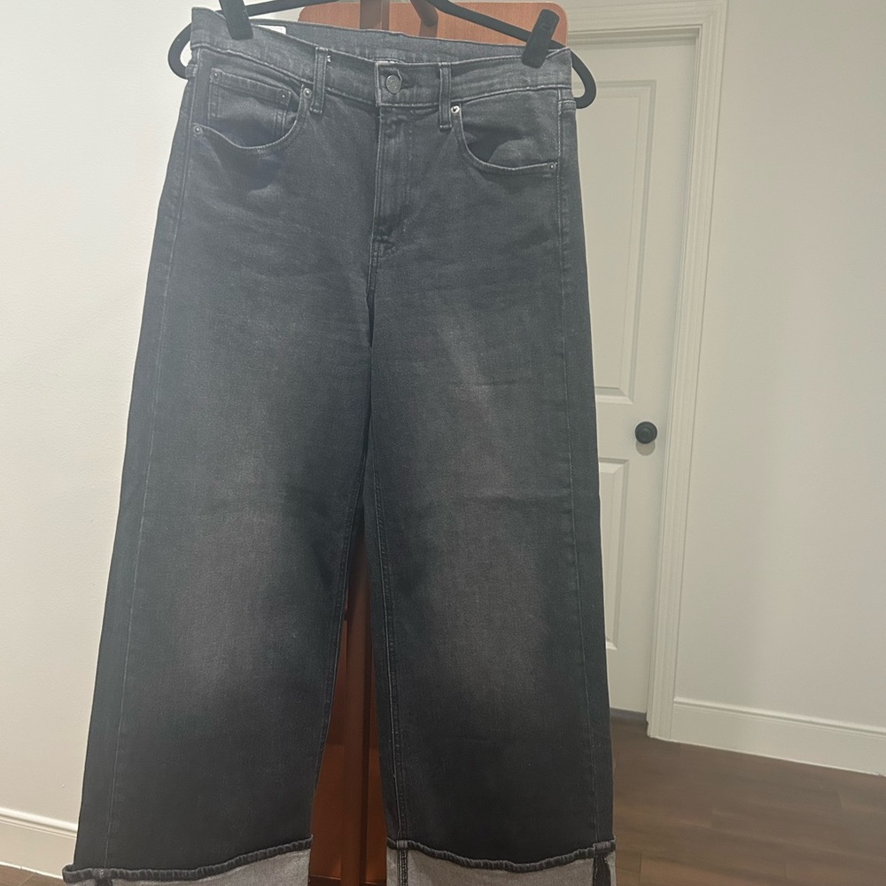 GAP Black Flare & Wide Leg Jeans